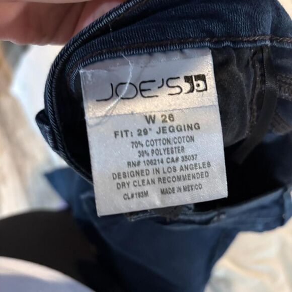 Joe's Jeans Women's Blue and Navy Jeans - Picture 3 of 3